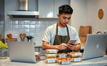 how to start a small food business in malaysia