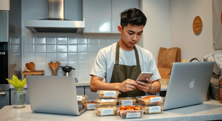 how to start a small food business in malaysia