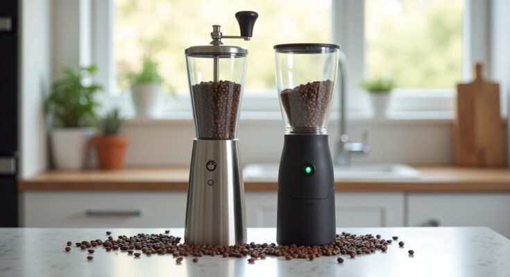 manual vs electric coffee grinder